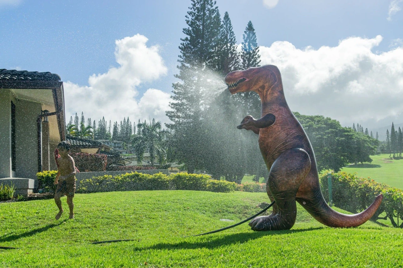 Pool Candy PoolCandy Gigantic 6ft T-Rex Sprinkler - Image 2