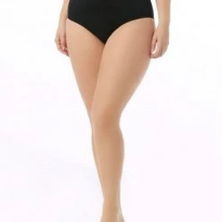 TYR SOLID HIGH WAISTED BOTTOM - BLACK