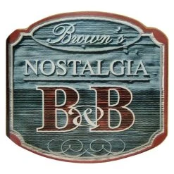 Shore Memories Brown's Nostalgia Bed & Breakfast Photo Plaque