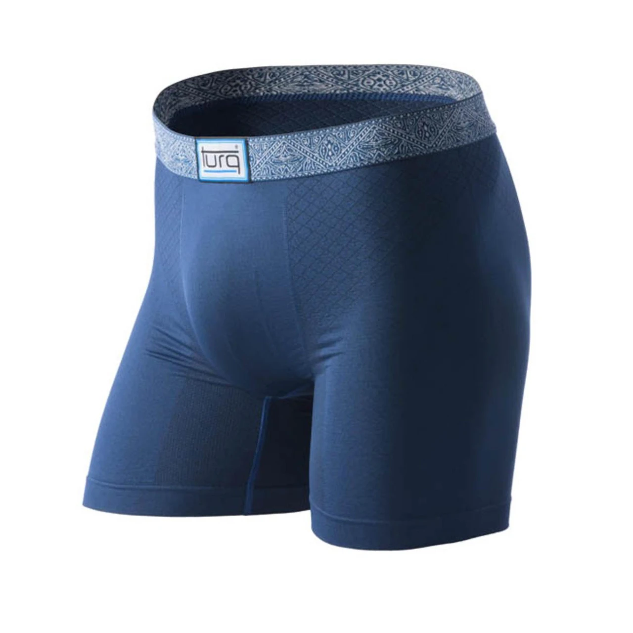 Turq® Mens Stoked Freestyle Sports Brief With Algerian Vibe Waistband - Indigo