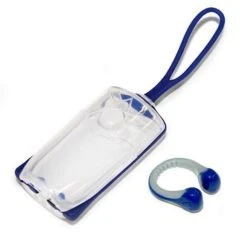 Aqua Sphere Nose Clip With Case - Navy/Gray