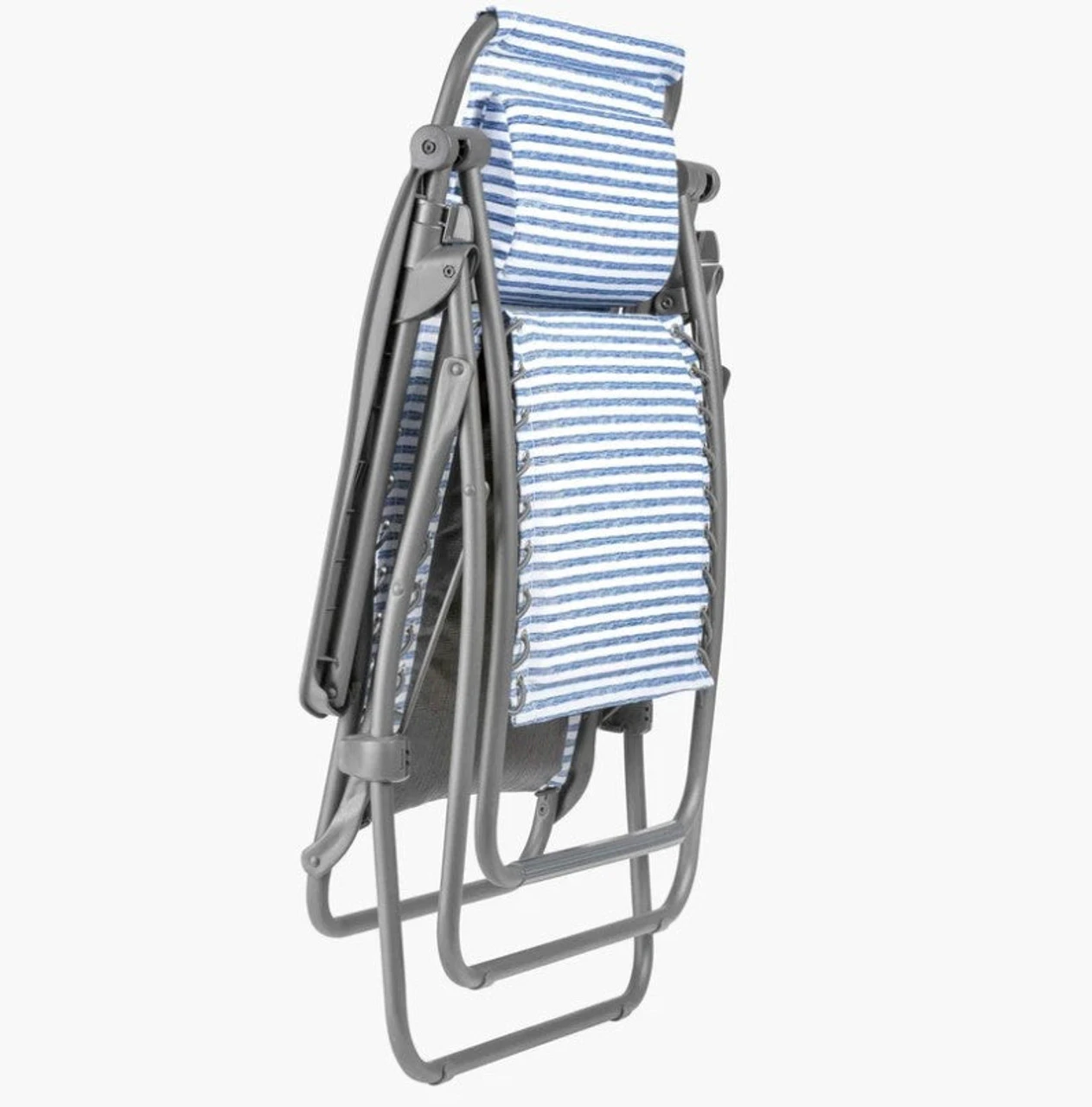 Lafuma® Relaxation Padded Chair - Marine Blue Stripe - Image 3