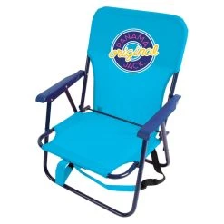 Panama Jack 1 Position Steel Low Seat Beach Chair With Strap