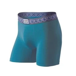 Turq® Mens Stoked Freestyle Sports Brief With Flip Flop Waistband - Teal