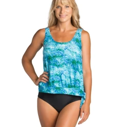 Ceeb South Seas Blouson Tankini Top