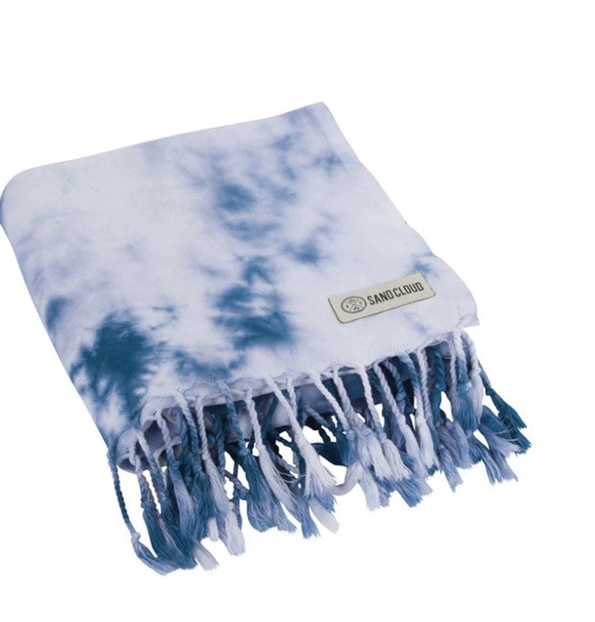 Sand Cloud 100% Turkish Organic Cotton Towel - Navy Acid Wash - 38x64 - Image 3