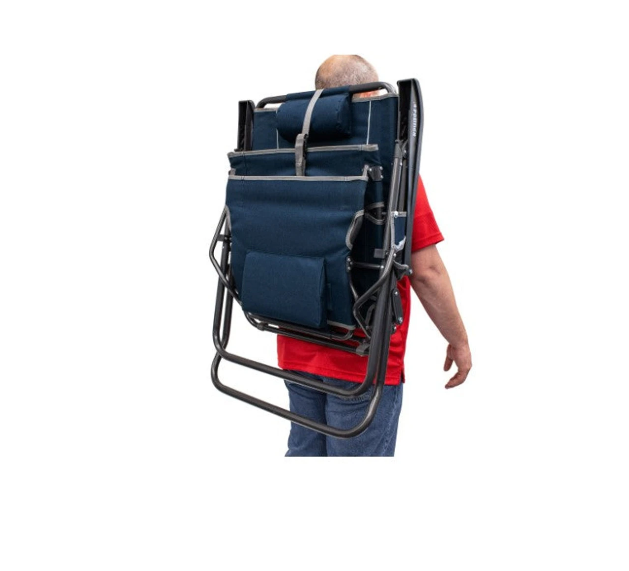 GCI Outdoor™ Legz Up Lounger - Heathered Indigo - Image 5