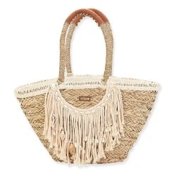 Sun N Sand Sun 'N' Sand® Seagrass Cotton Shoulder Tote - Natural