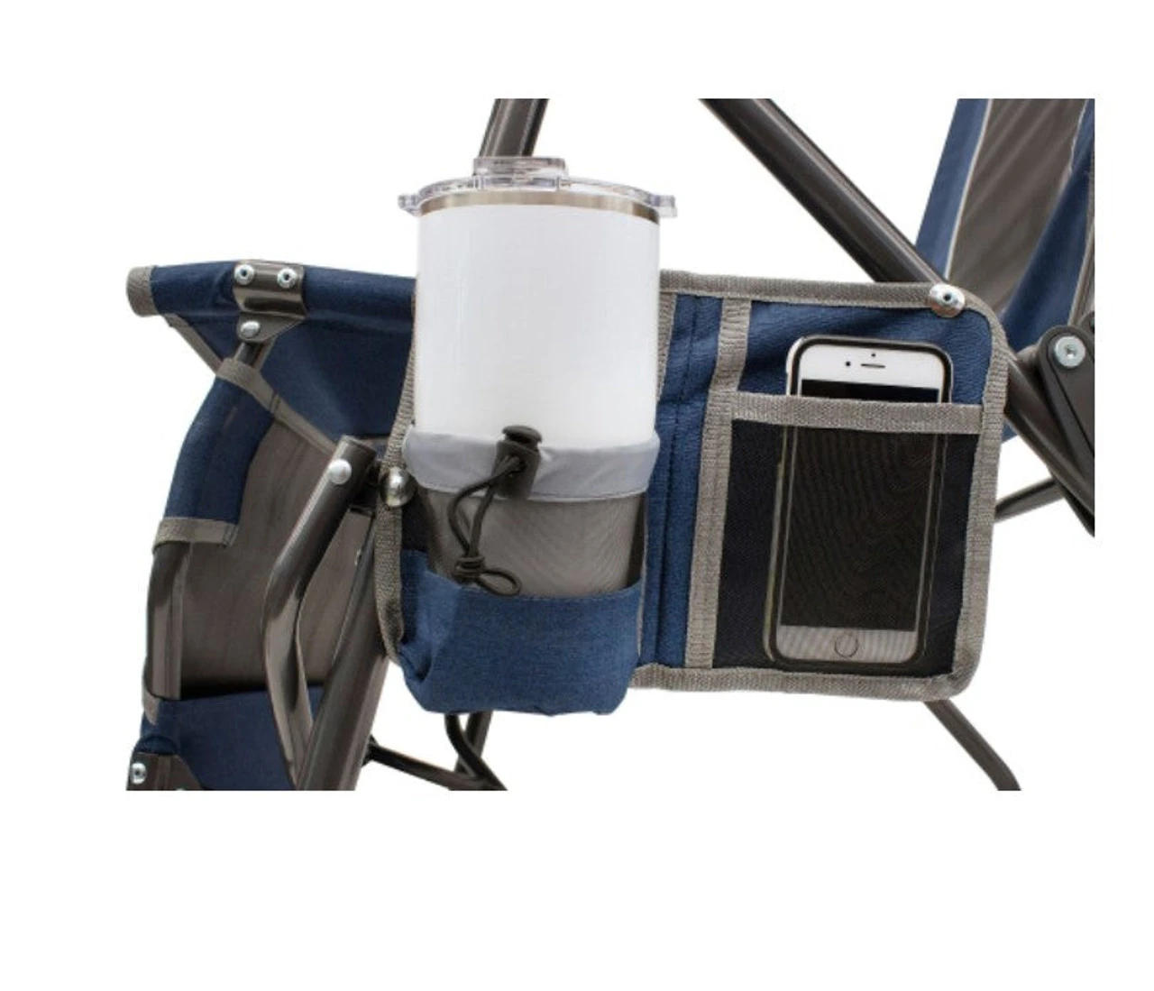 GCI Outdoor™ Legz Up Lounger - Heathered Indigo - Image 4