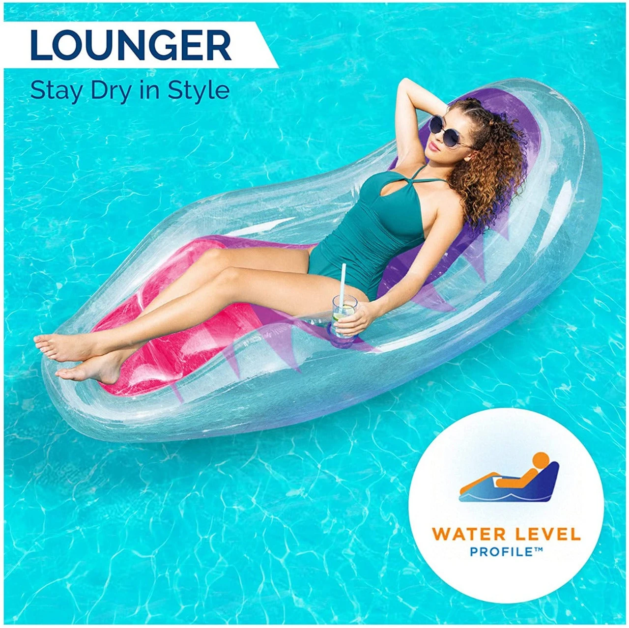 SwimWays Dry Float Lounger - Image 6