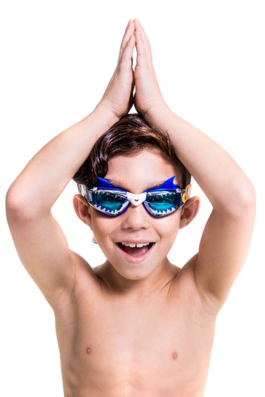 Bling2O® Small Bite Swim Goggles - Jawsome - Image 4