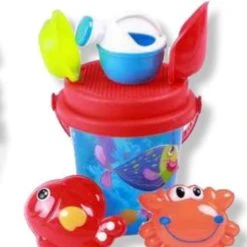 George Marshall Sand Bucket With Fish Toys Set
