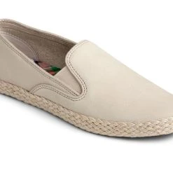 Sperry Top-Sider Sperry® Women's Sailor Twin Gore Leather/Jute Boat Shoe - Ivory