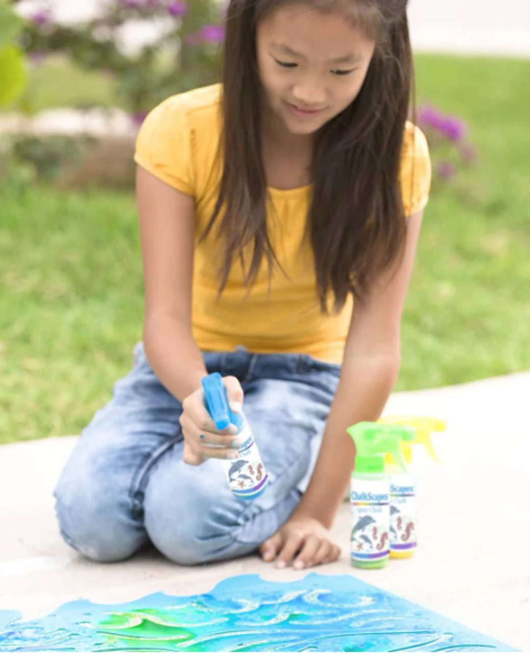 HearthSong Hearth Song Chalkscapes Spray Chalk (Set Of 6) - Image 2