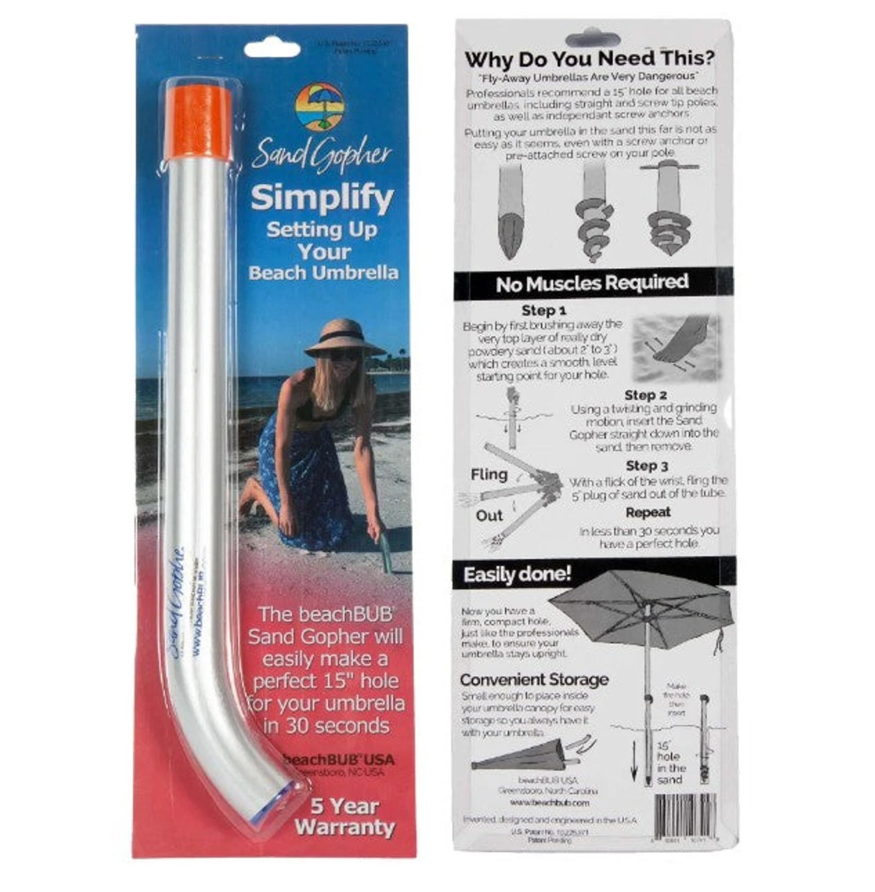 BeachBUB® ULTRA Beach Umbrella Base System - Ultra Big - Image 4