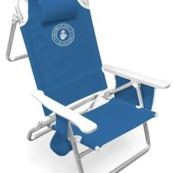 Caribbean Joe 5 Position Beach Chair With Deluxe Polymer Arms