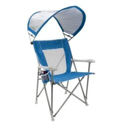 GCI Outdoor SunShade Captain's Chair - Saybrook Blue