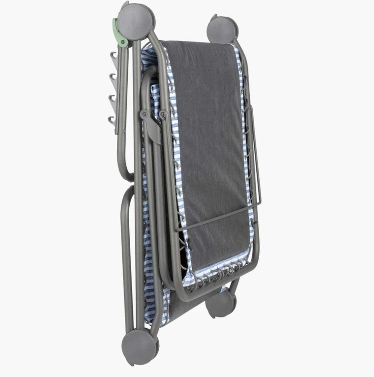 Lafuma® Siesta Padded Sunlounger - Marine Blue Stripe - Image 3