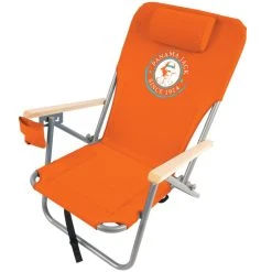 Panama Jack 4 Position Steel Backpack Chair