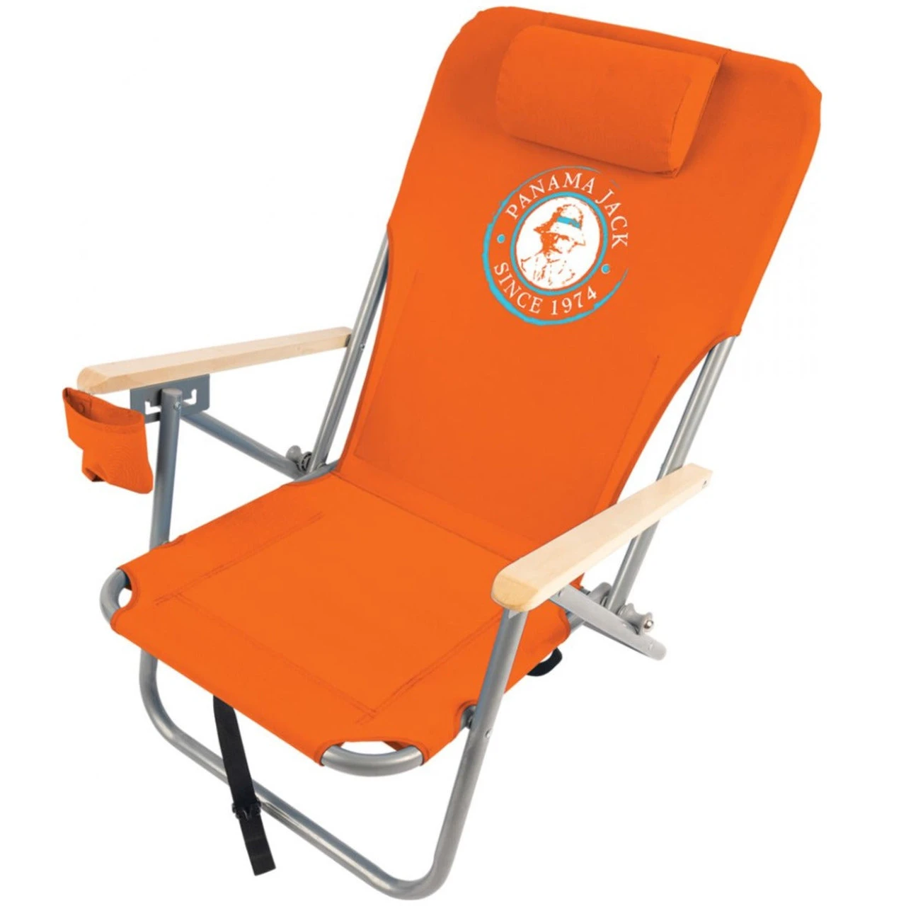 Panama Jack 4 Position Steel Backpack Chair