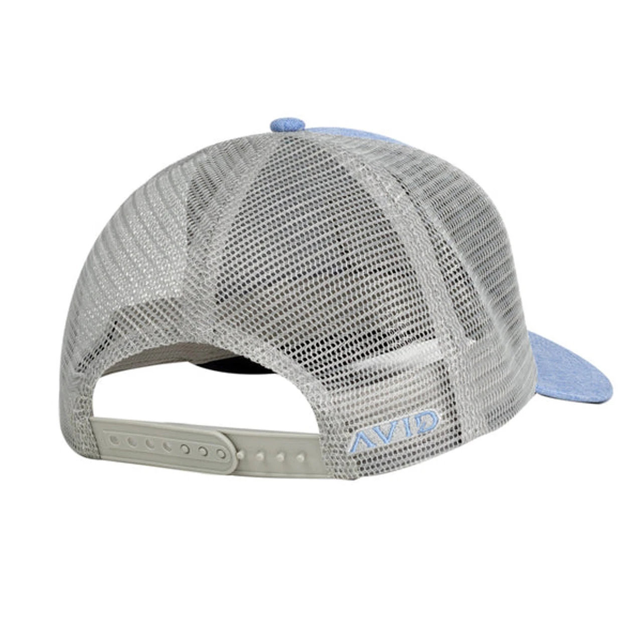 AVID AVH563 LayDay Trucker Hat -Blue Poly Chambray - Image 2