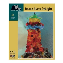Puzzles That Rock 550 Piece Puzzle 18x24 - Beach Glass DeLight
