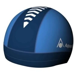 Aqua Sphere Skull I Swim Cap - Navy Blue