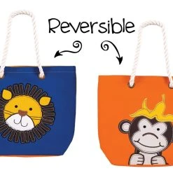 Luvali Convertibles Luvali Kid's Tote-Lion/Monkey