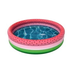Pool Candy PoolCandy Inflatable Sunning Pool - Watermelon Print - 60x60x15 Inches