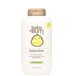 Sun Bum Baby Bum 12 Oz. Bubble Bath - Green Coconut