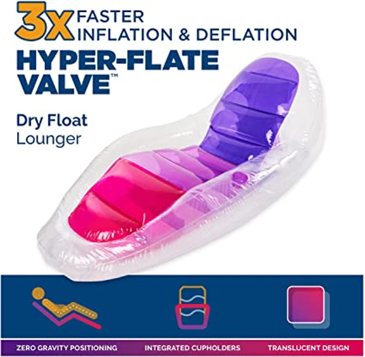 SwimWays Dry Float Lounger - Image 4