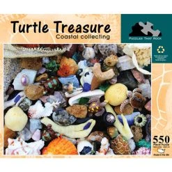 Puzzles That Rock 550 Piece Puzzle - Turtle Treasure
