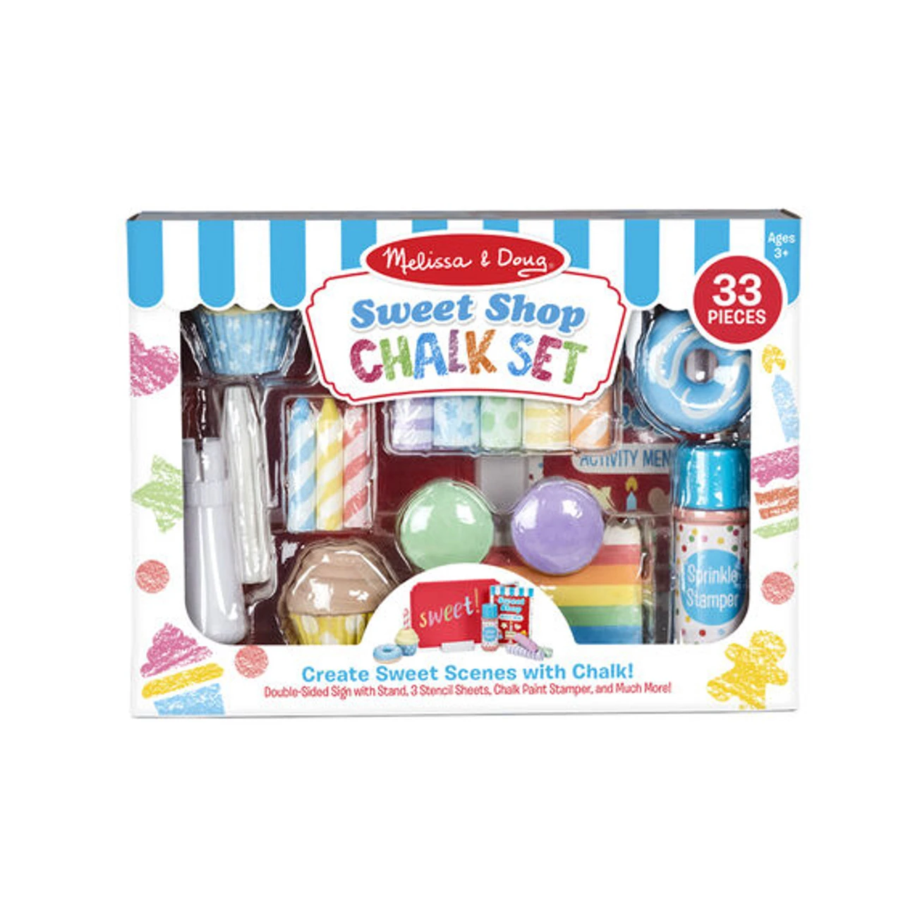 Melissa And Doug Melissa & Doug® Sweet Shop Chalk Play Set