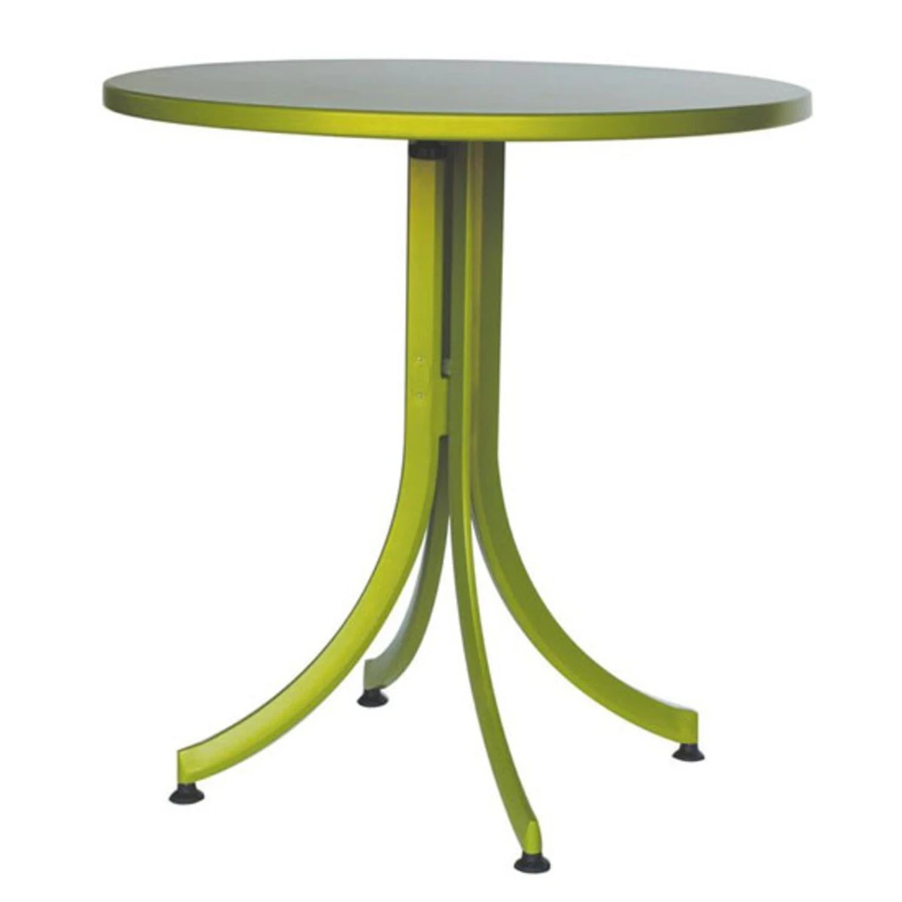 Ratana FN42028 Baci 28in Round Aluminum Top Folding Table 2 Ratana FN42028 Baci 28in Round Aluminum Top Folding Table - Image 2
