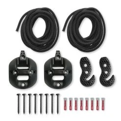 LA SIESTA® CasaMount - Multipurpose Suspension Set For Hammocks - Black