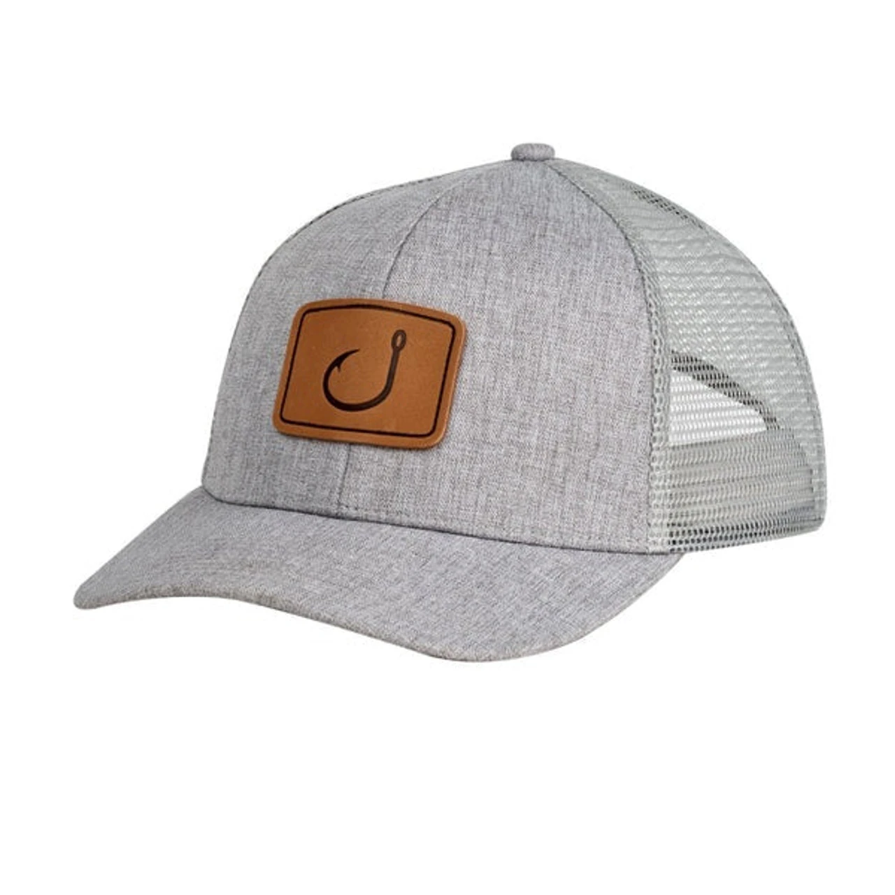 AVID MH12101 MericaTrucker Hat - Light Grey