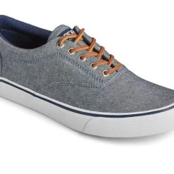 Sperry Top-Sider Sperry® Men's Striper II CVO Chambray Sneaker - Navy
