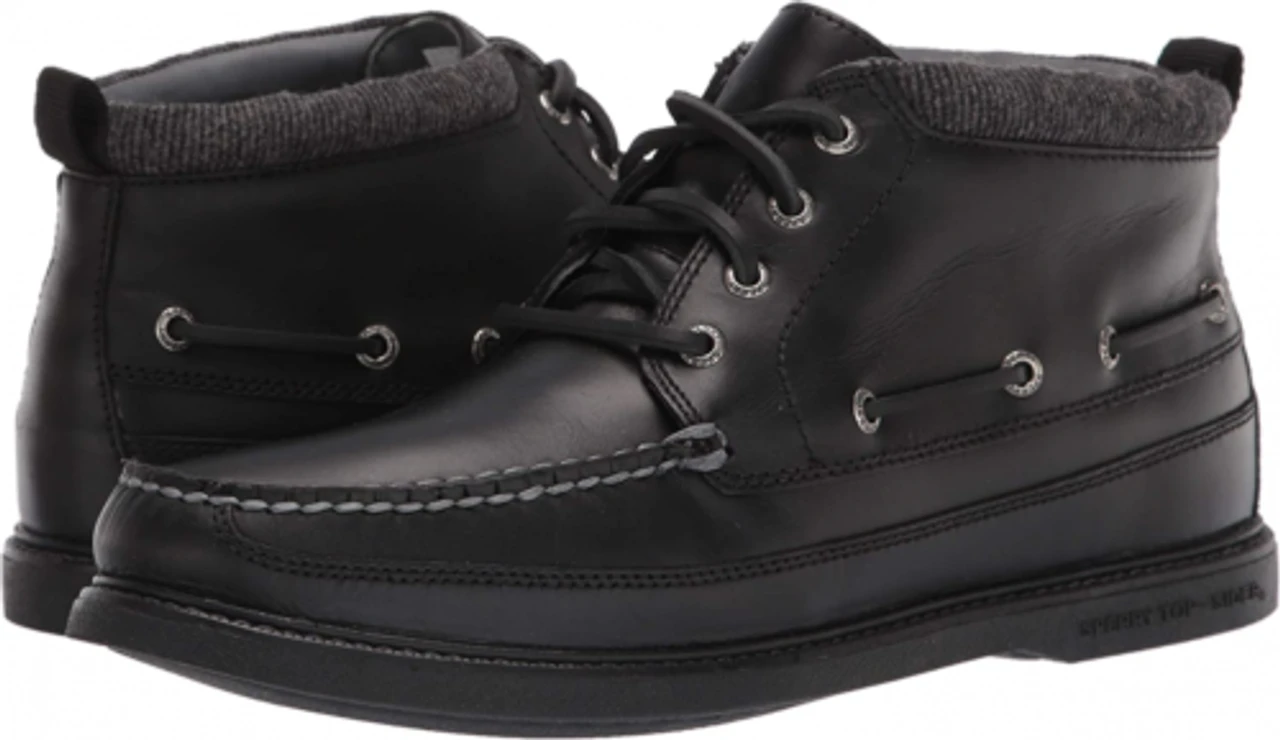 Sperry Top-Sider Sperry® Men's Gold Authentic Original Chukka Boot - Black - Image 6