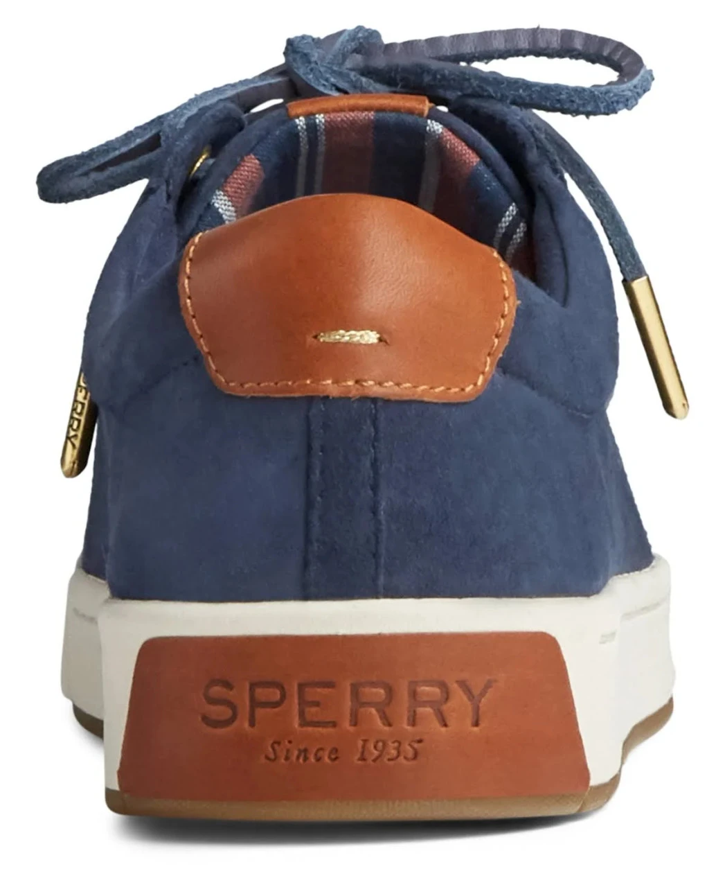 Sperry Top-Sider Sperry® Women's Anchor PLUSHWAVE Suede Sneaker - Navy 3 Sperry Top-Sider Sperry® Women's Anchor PLUSHWAVE Suede Sneaker - Navy - Image 3