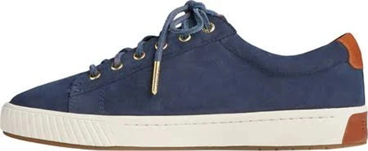 Sperry Top-Sider Sperry® Women's Anchor PLUSHWAVE Suede Sneaker - Navy 4 Sperry Top-Sider Sperry® Women's Anchor PLUSHWAVE Suede Sneaker - Navy - Image 4