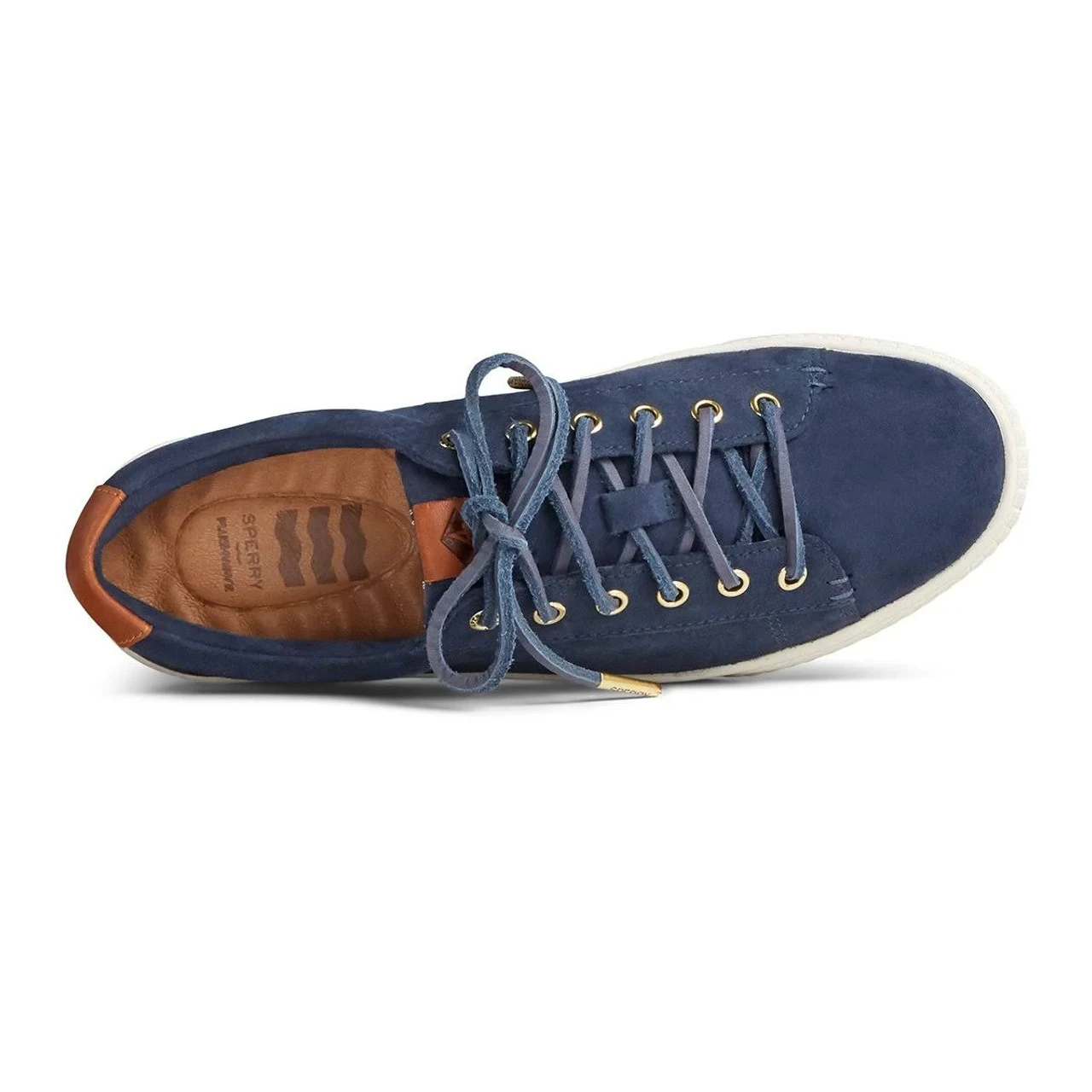 Sperry Top-Sider Sperry® Women's Anchor PLUSHWAVE Suede Sneaker - Navy 5 Sperry Top-Sider Sperry® Women's Anchor PLUSHWAVE Suede Sneaker - Navy - Image 5